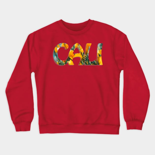 CALI Crewneck Sweatshirt by afternoontees